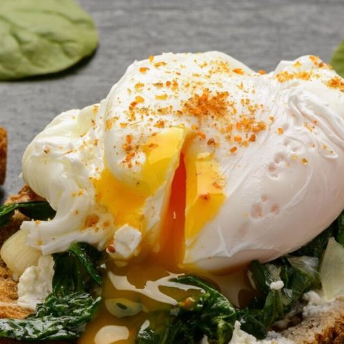 Poached Eggs in the Air Fryer