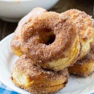 Donuts in air fryer with Biscuits