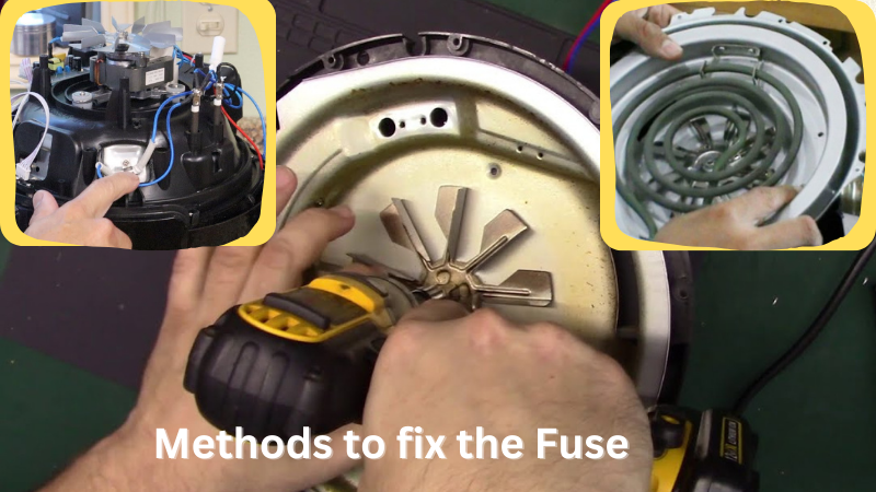 Methods to fix air fryer Fuse