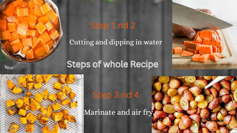 Whole process of recipe