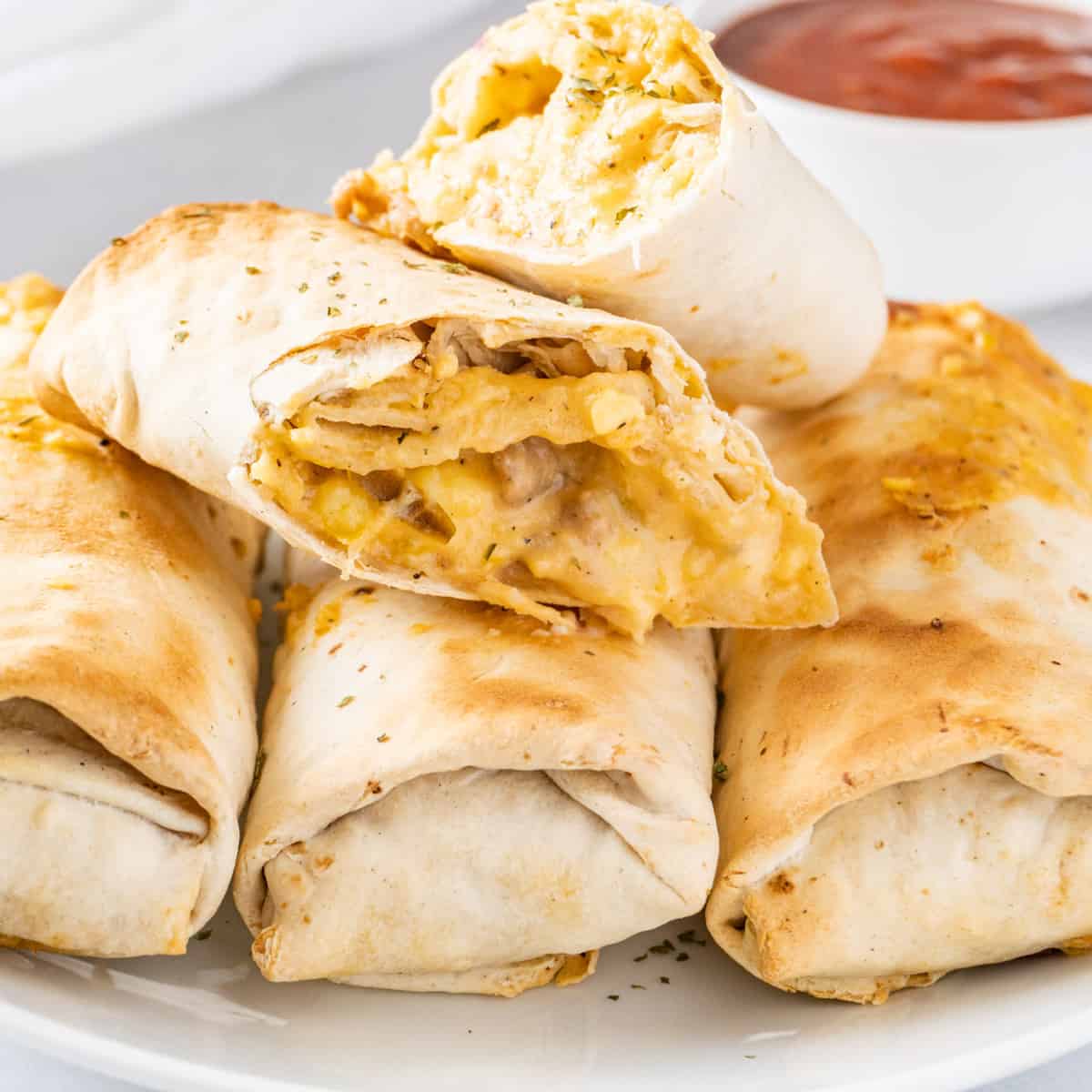 Air Fryer Frozen Breakfast Burrito