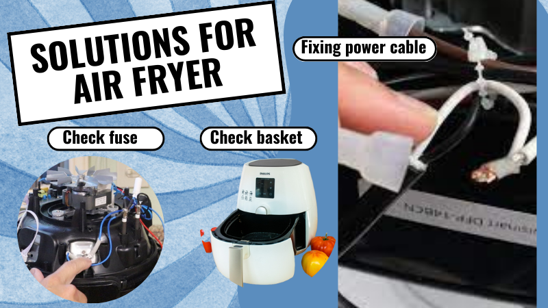 Solutions for air fryer problems