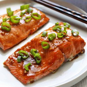 Asian Salmon Platter
