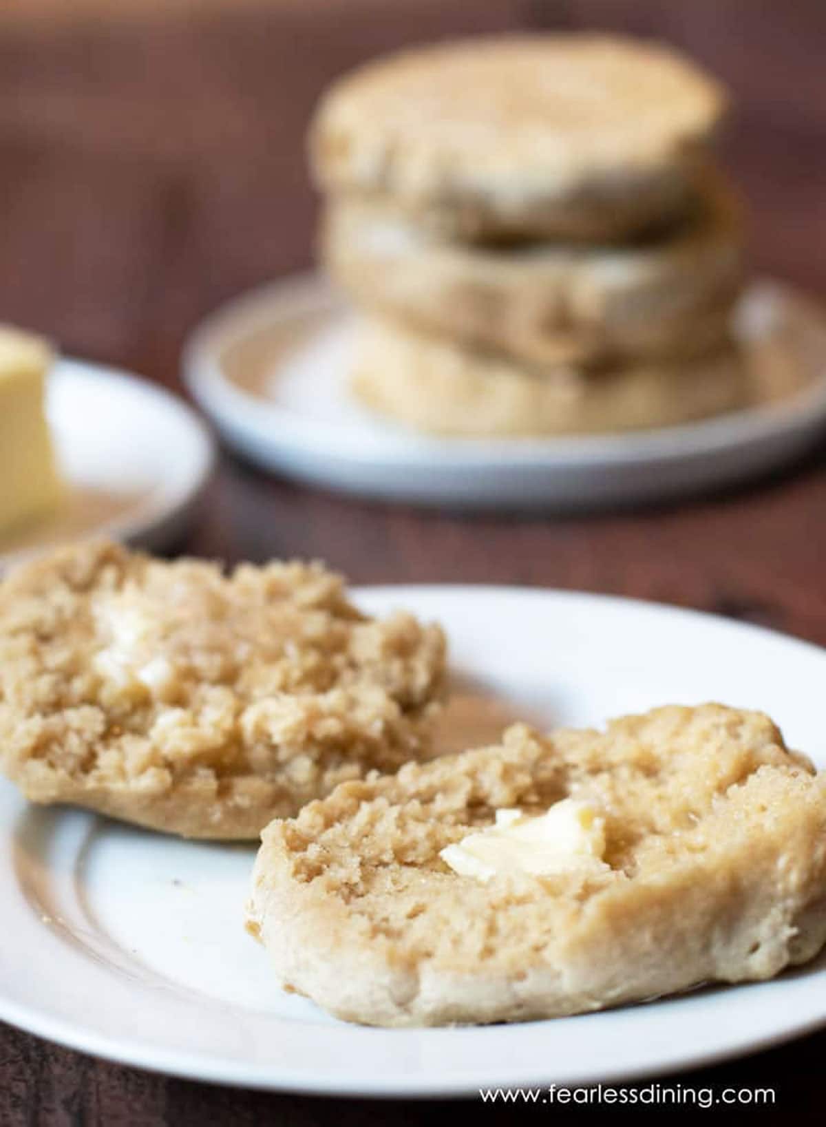 Toasting the Gluten-Free English Muffins