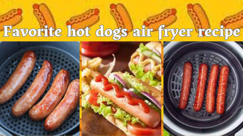  hot dogs in air fryer recipe 