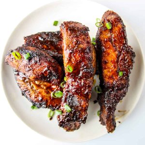 Making the Delicious Country Style Ribs in Air Fryer