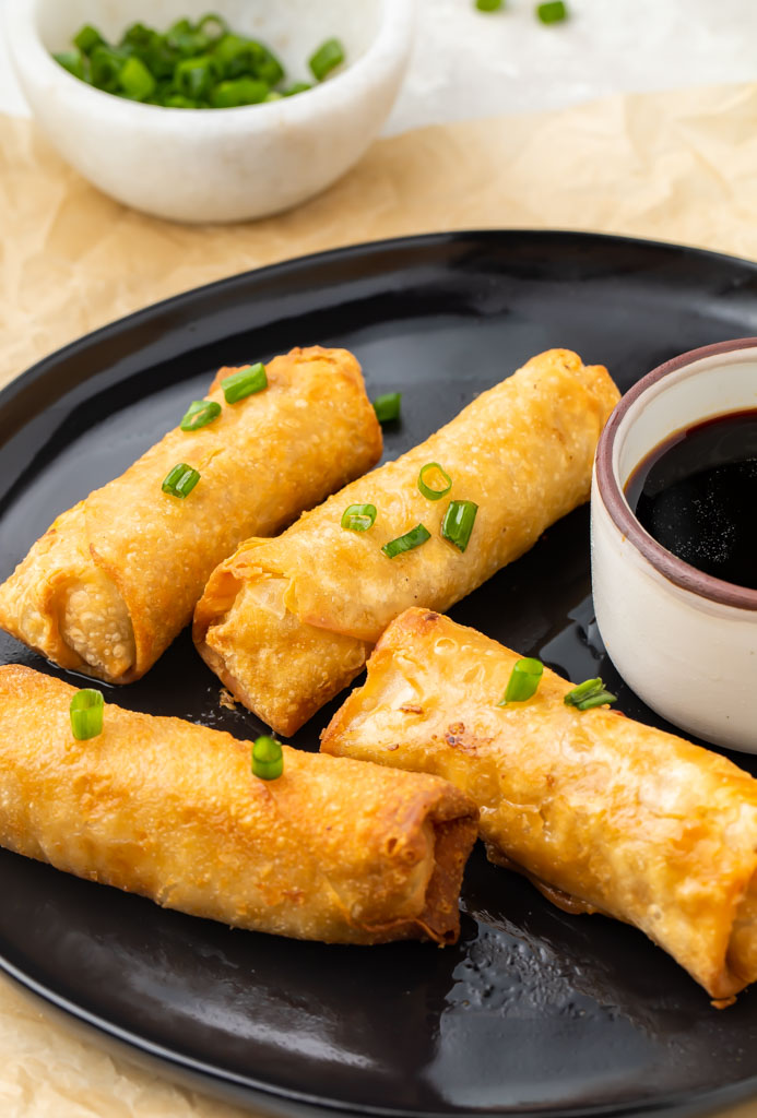 Air Fry Frozen Egg Rolls