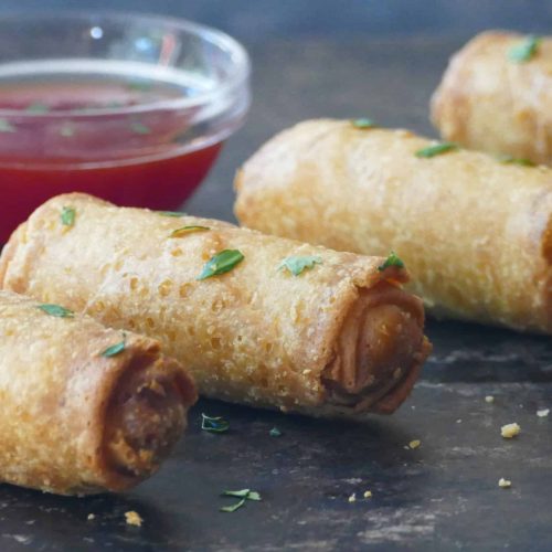 Air Fry Frozen Egg Rolls