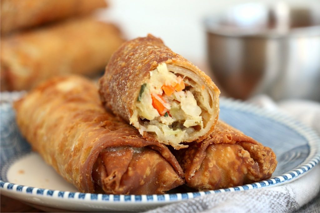 Air Fry Frozen Egg Rolls