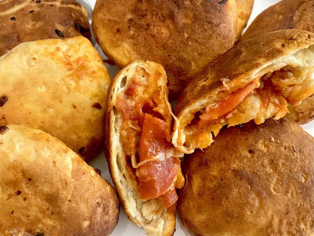 Air Fryer Pizza Bombs