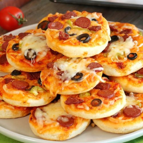 Air Fryer Pizza Bombs