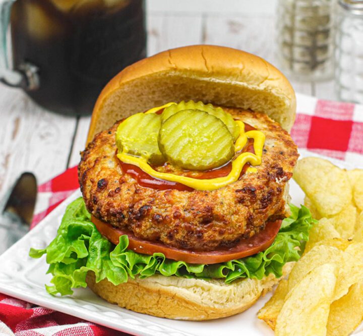 Air Fryer Chicken Sandwich