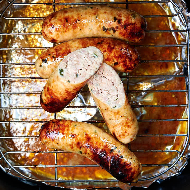 Air Fryer Chicken Sausage