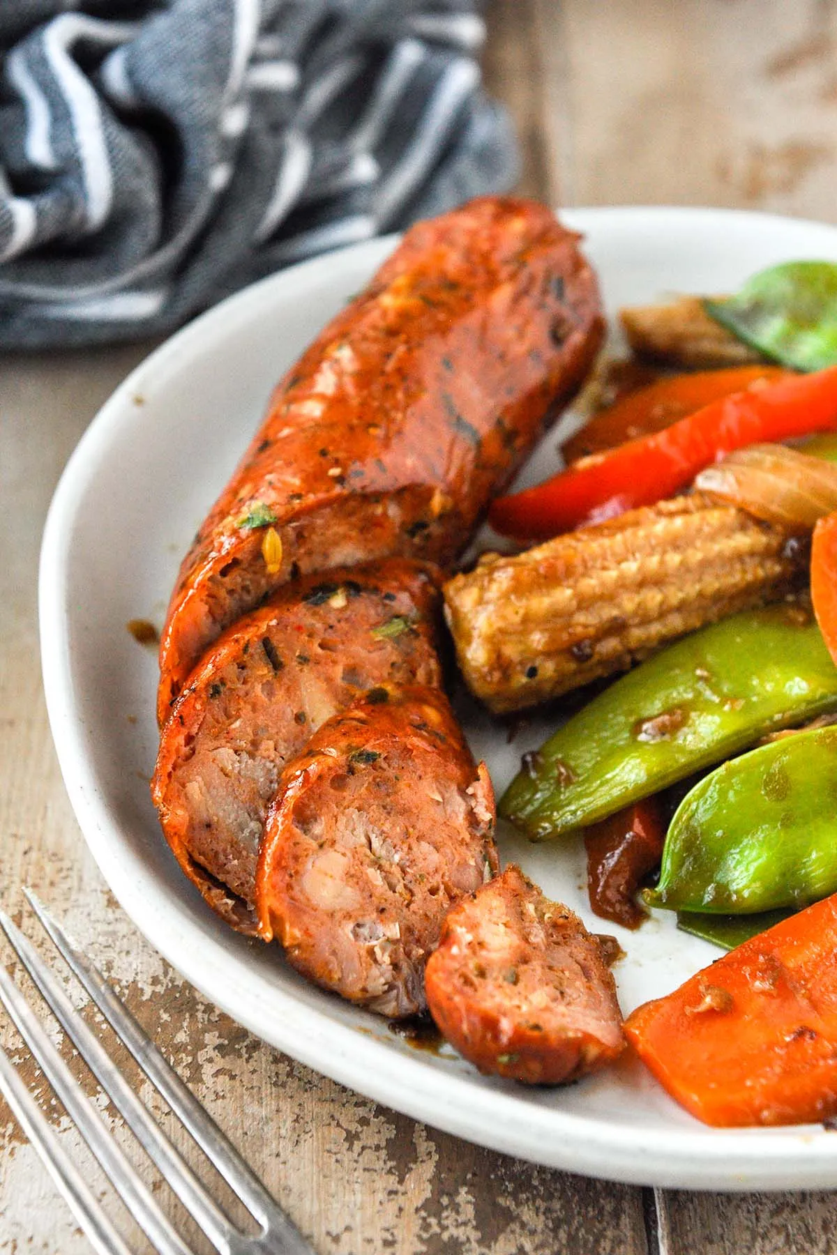 Air Fryer Chicken Sausage