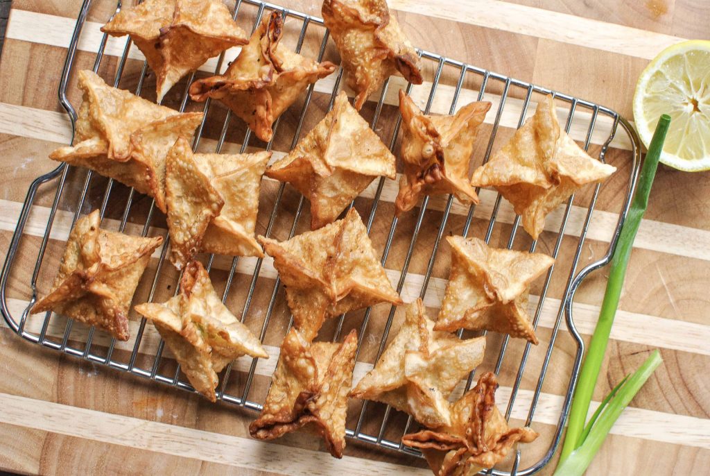 Air Fryer Crab Rangoon