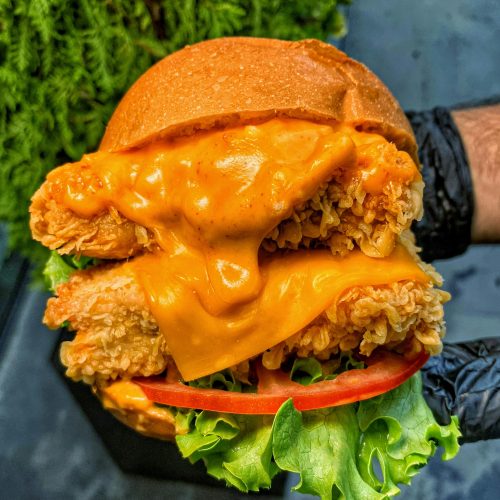 Air Fryer Chicken Sandwich