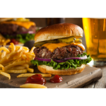 Air Fryer Bison Burgers