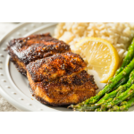 Air Fryer Blackened Salmon