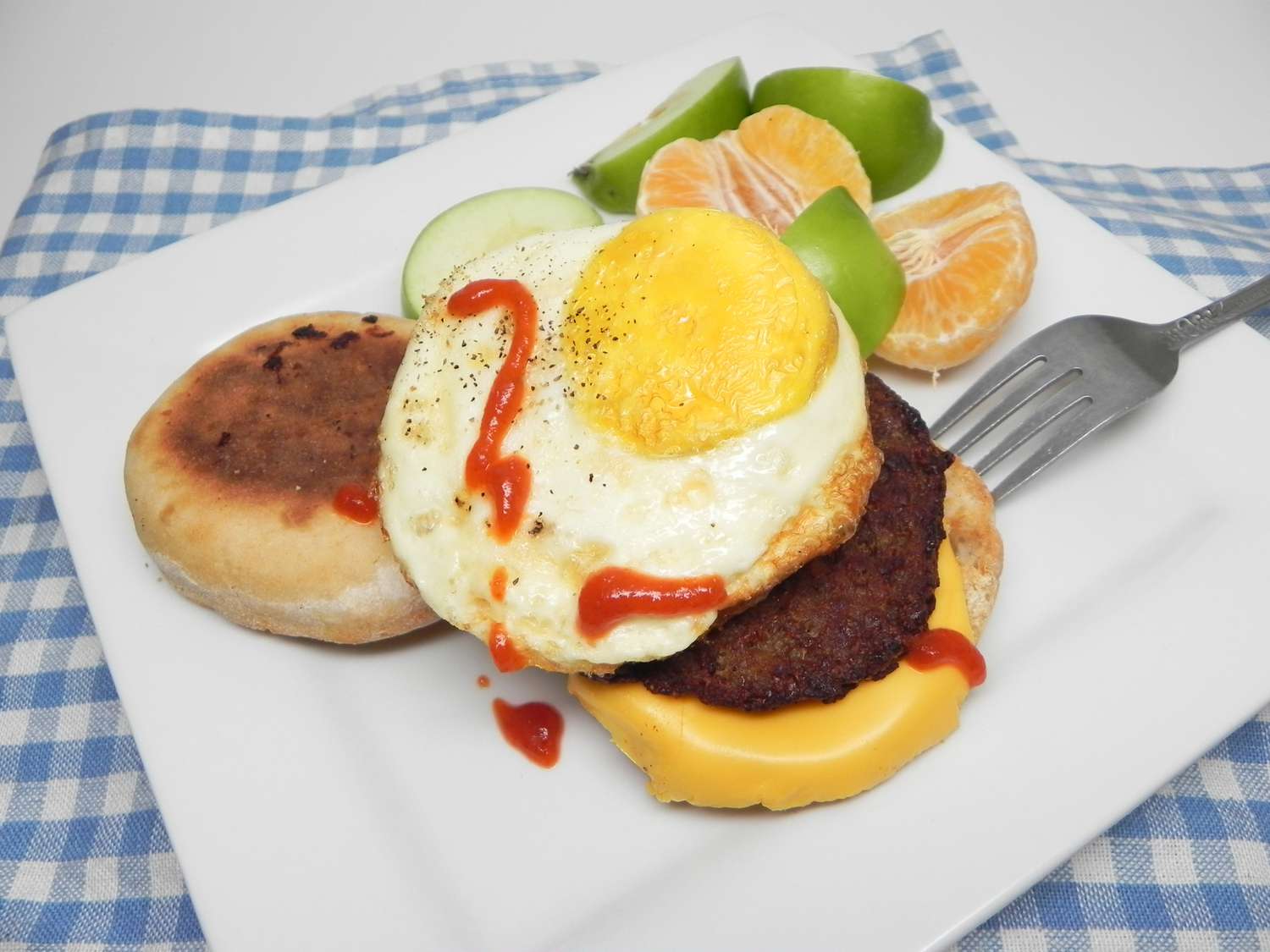 Frozen breakfast sandwiches in the air fryer