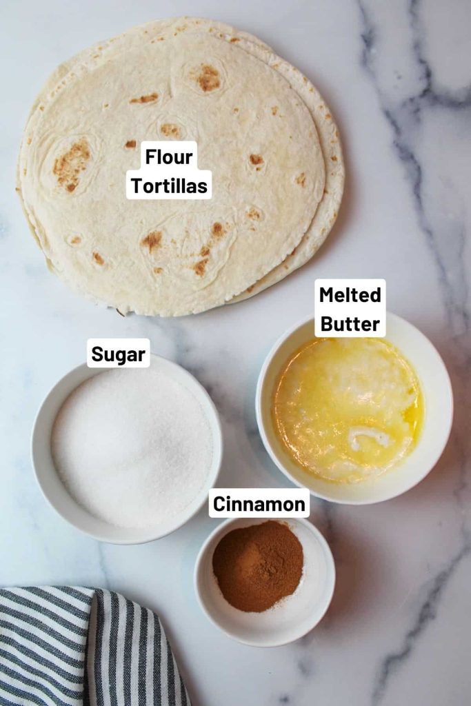 cinnamon sugar tortillas air fryer