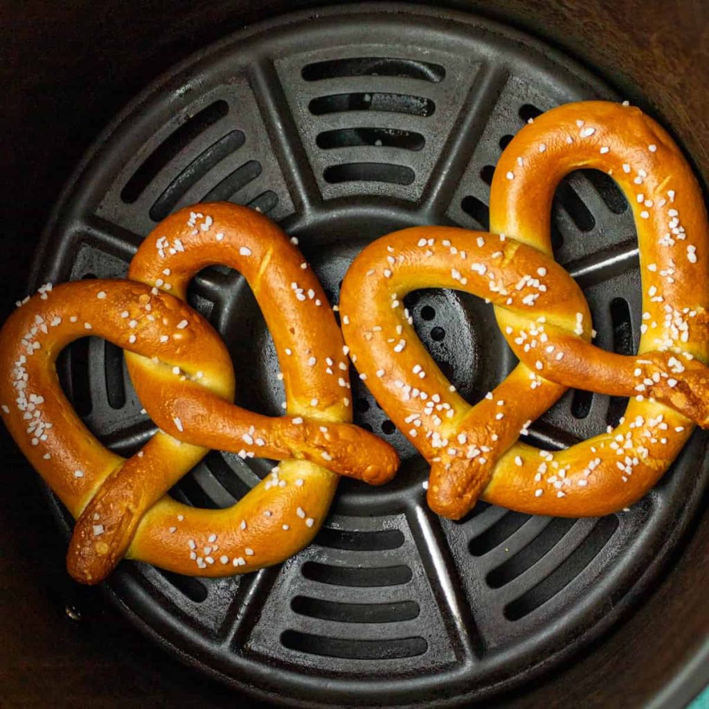 Frozen pretzel air fryer