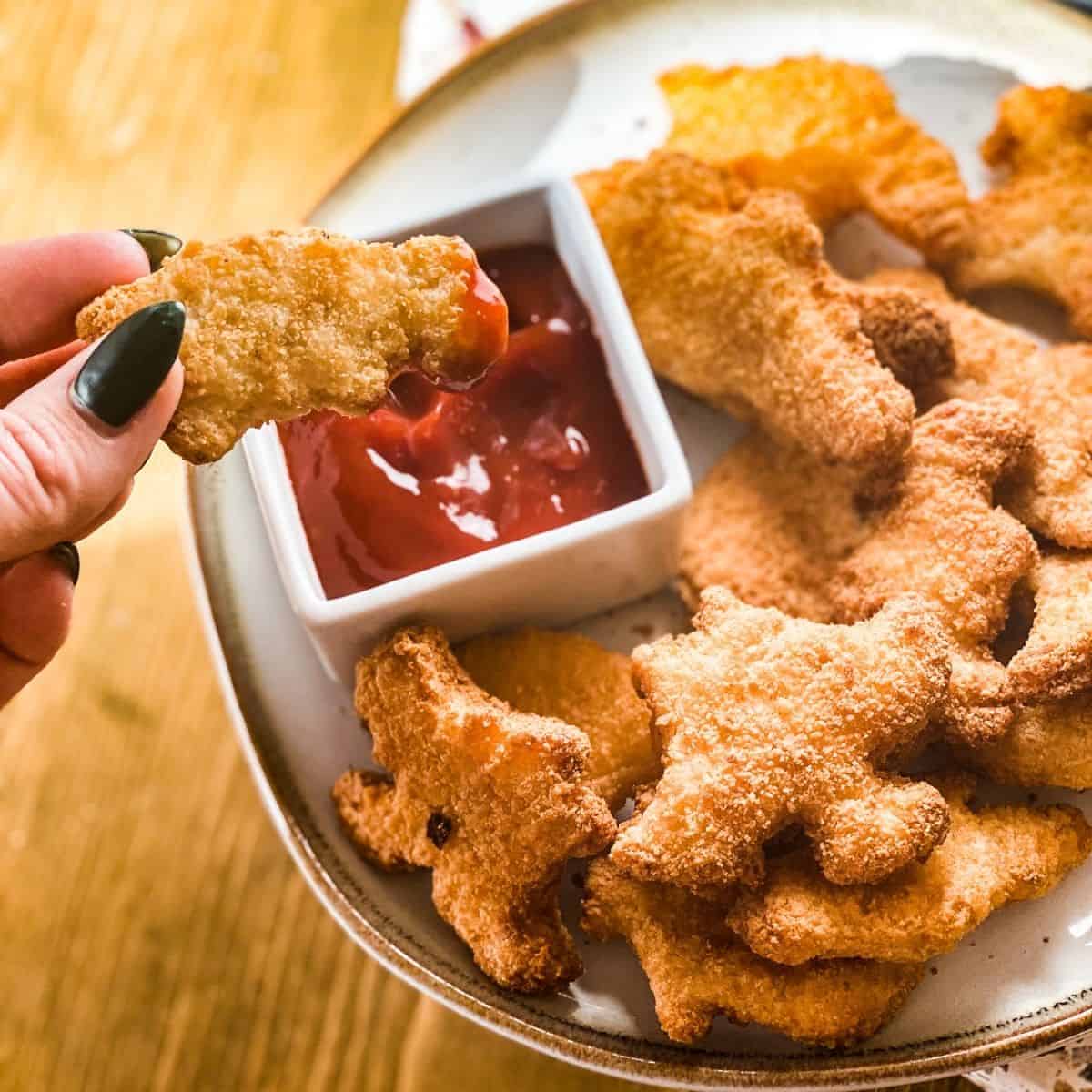 Frozen dino nuggets air fryer