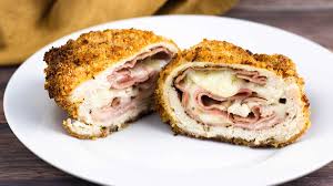 Frozen Chicken Cordon Bleu In Air Fryer