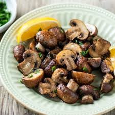 Frozen mushrooms in the air fryer