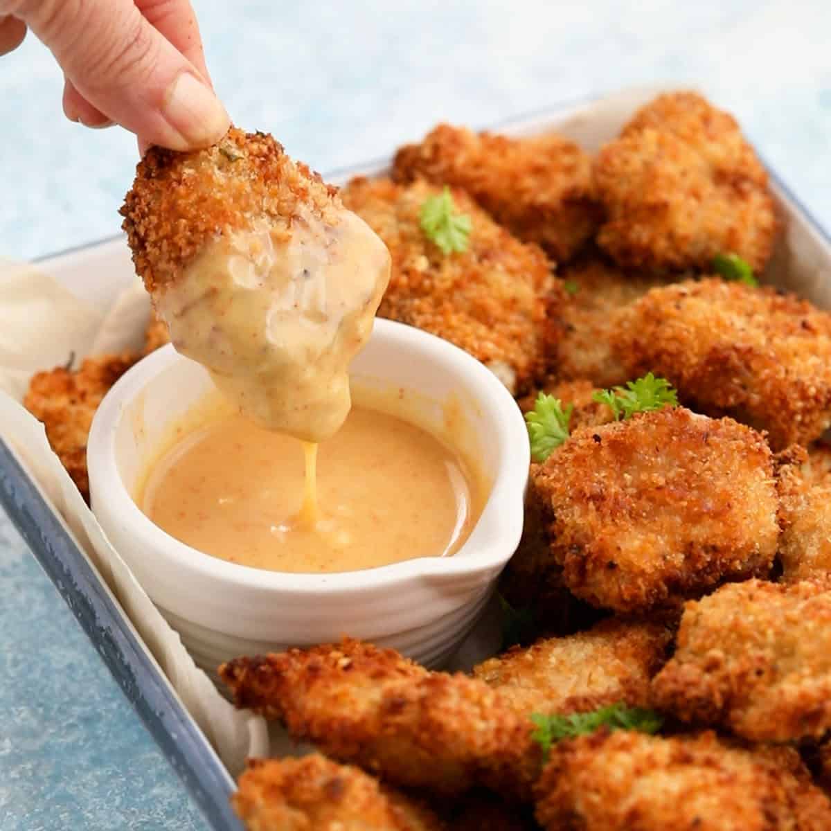 Chicken nugget in the air fryer 