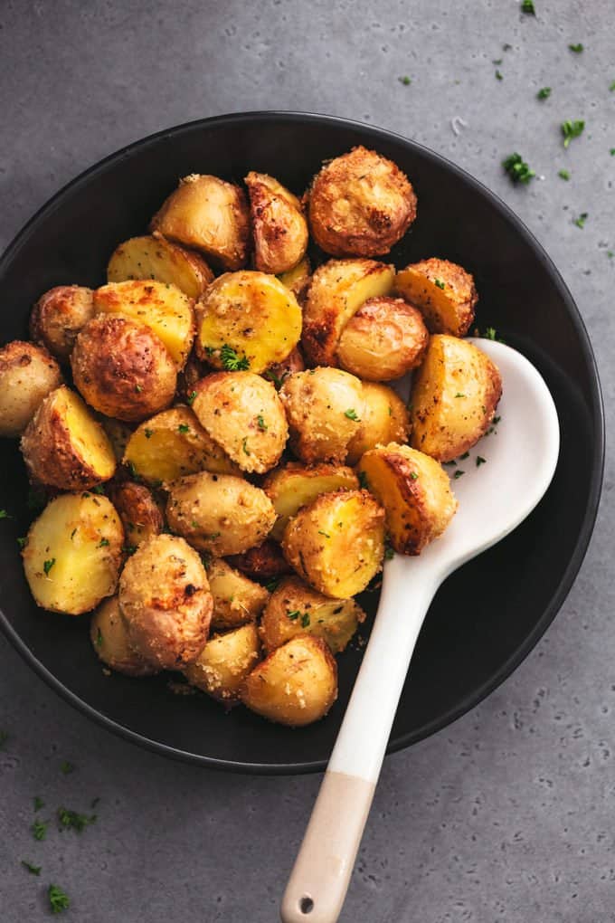 Baby yellow potatoes air fryer