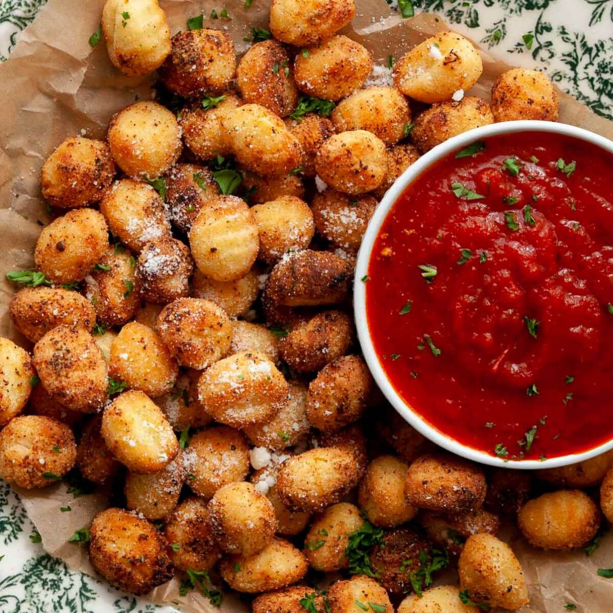 Frozen Gnocchi in the air fryer