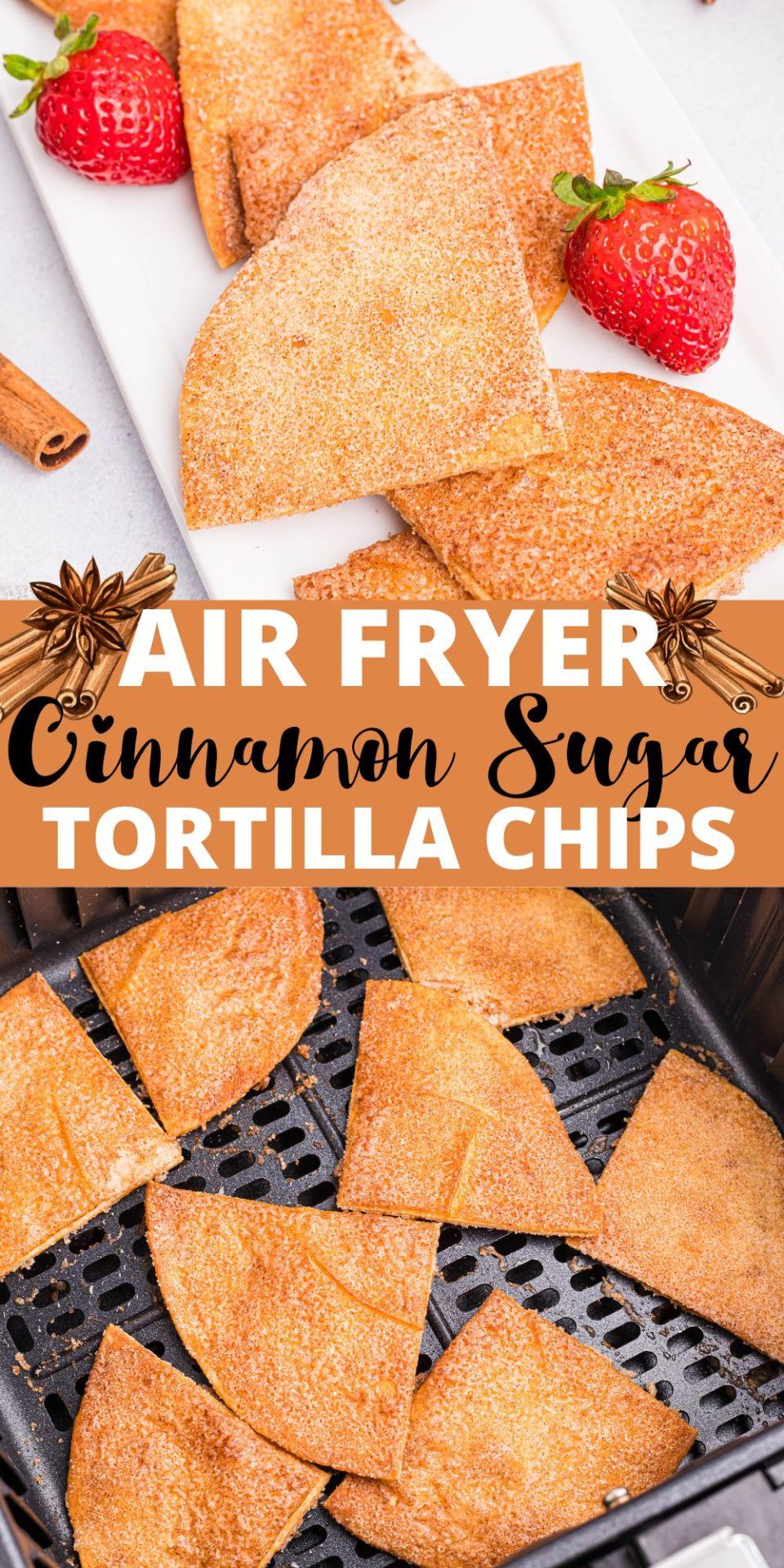 cinnamon sugar tortillas air fryer