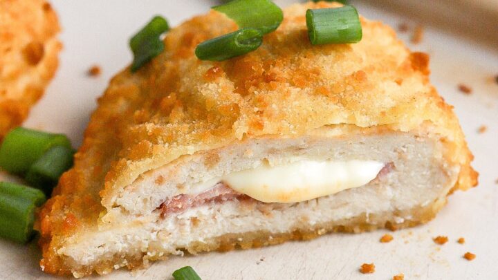 Frozen Chicken Cordon Bleu In Air Fryer