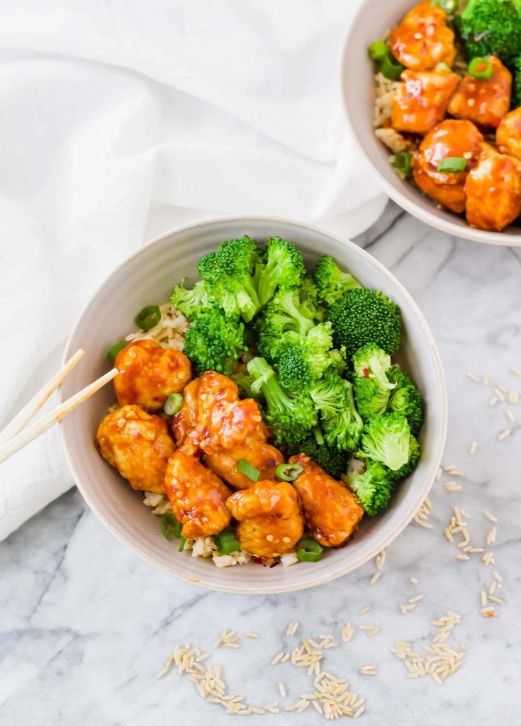 chicken and broccoli air fryer