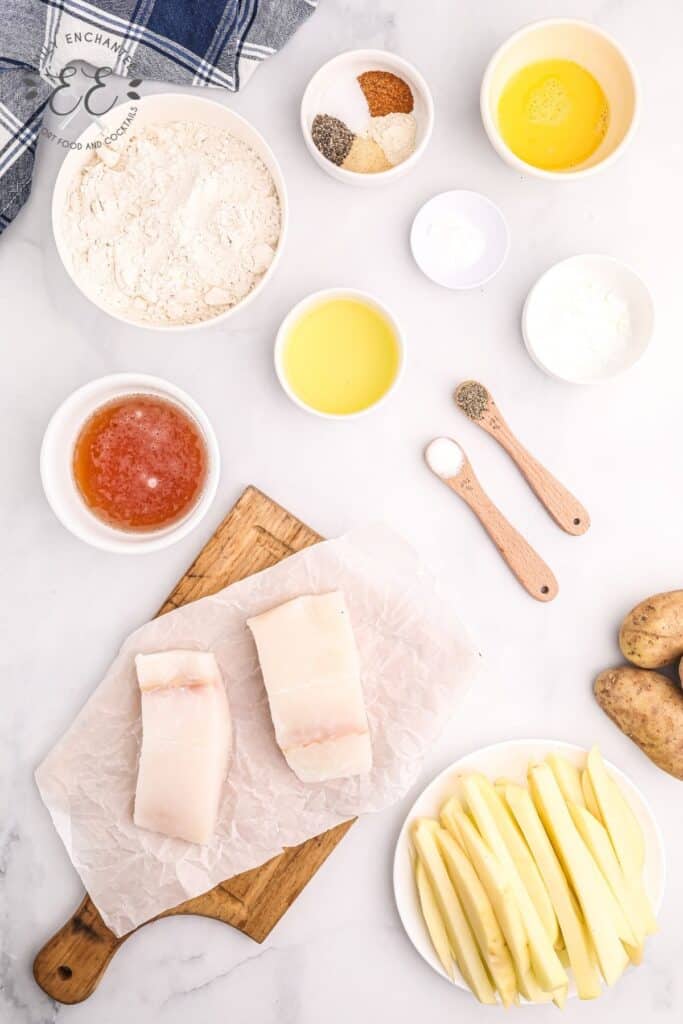 air fryer fish and chips beer batter