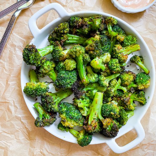 Baby broccoli air fryer