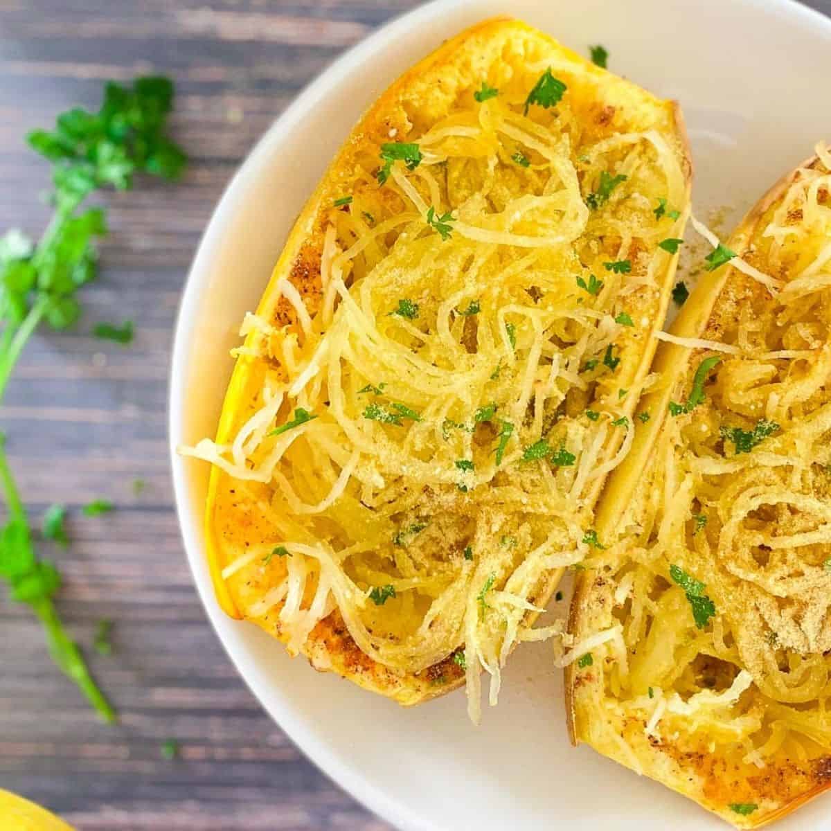 Cook Spaghetti Squash in the Air Fryer