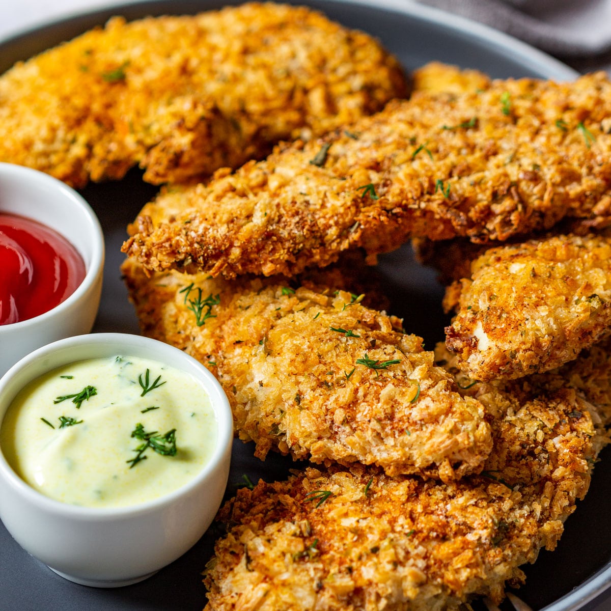 Air Fryer Panko Chicken Tenders