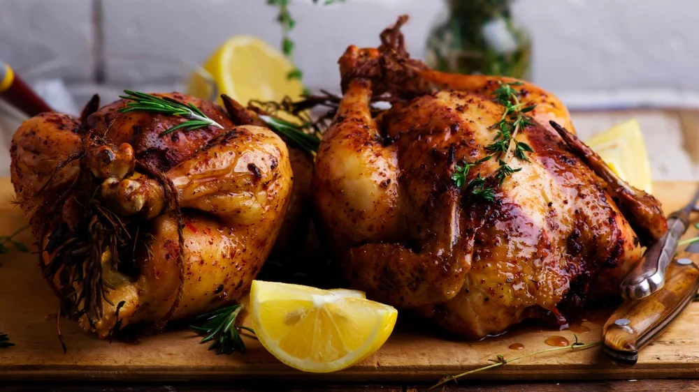 Cornish Hen Rotisserie Air Fryer