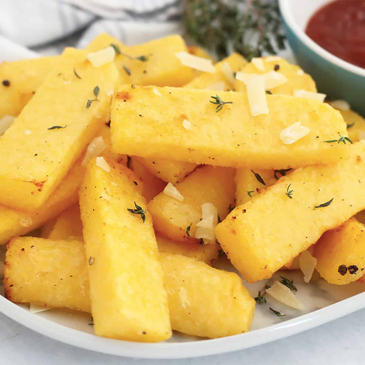 Air fryer polenta