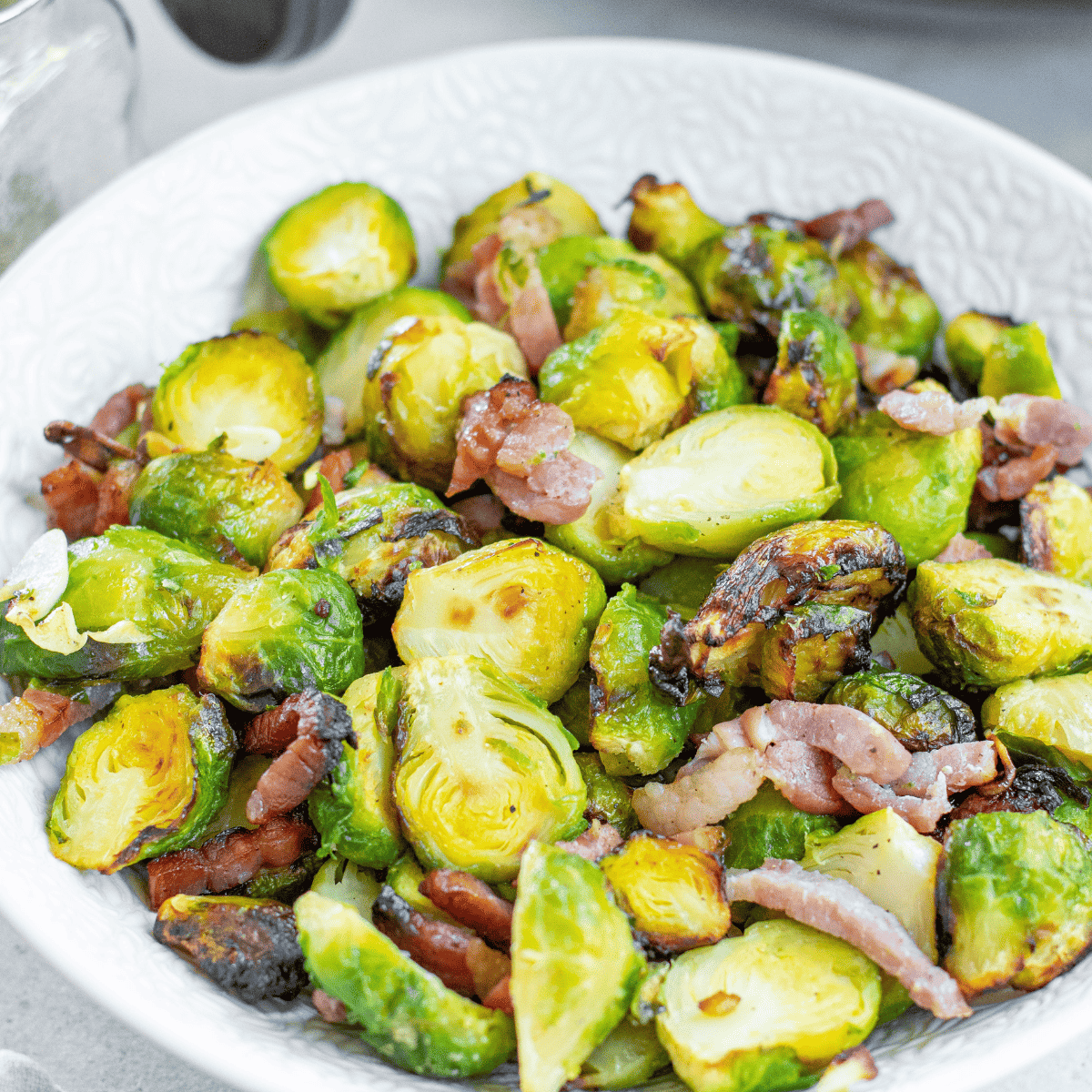 Bacon Brussel Sprouts Air Fryer