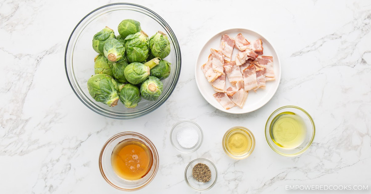 Bacon Brussel Sprouts Air Fryer