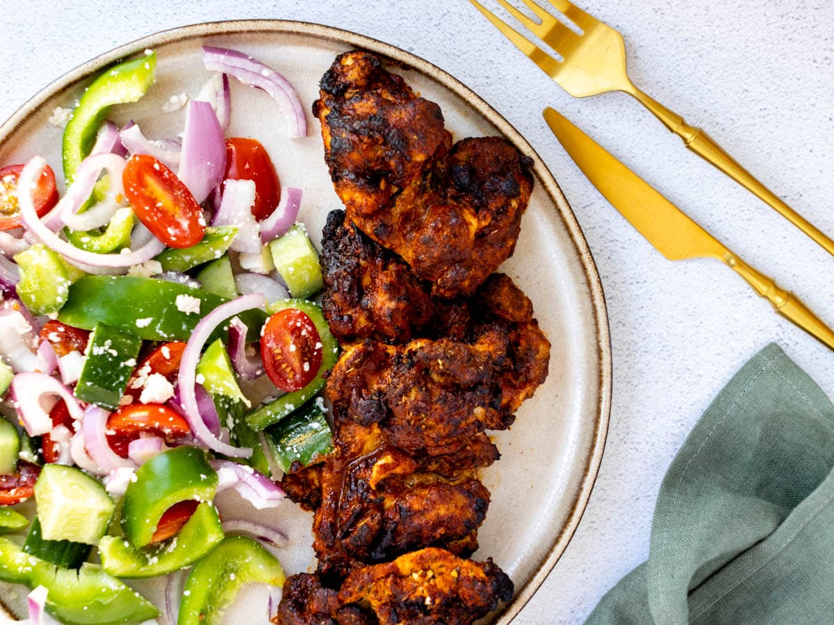 bbq chicken thighs air fryer