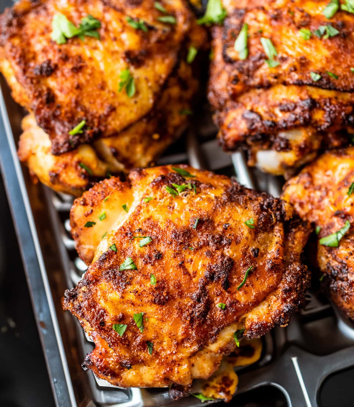 bbq chicken thighs air fryer