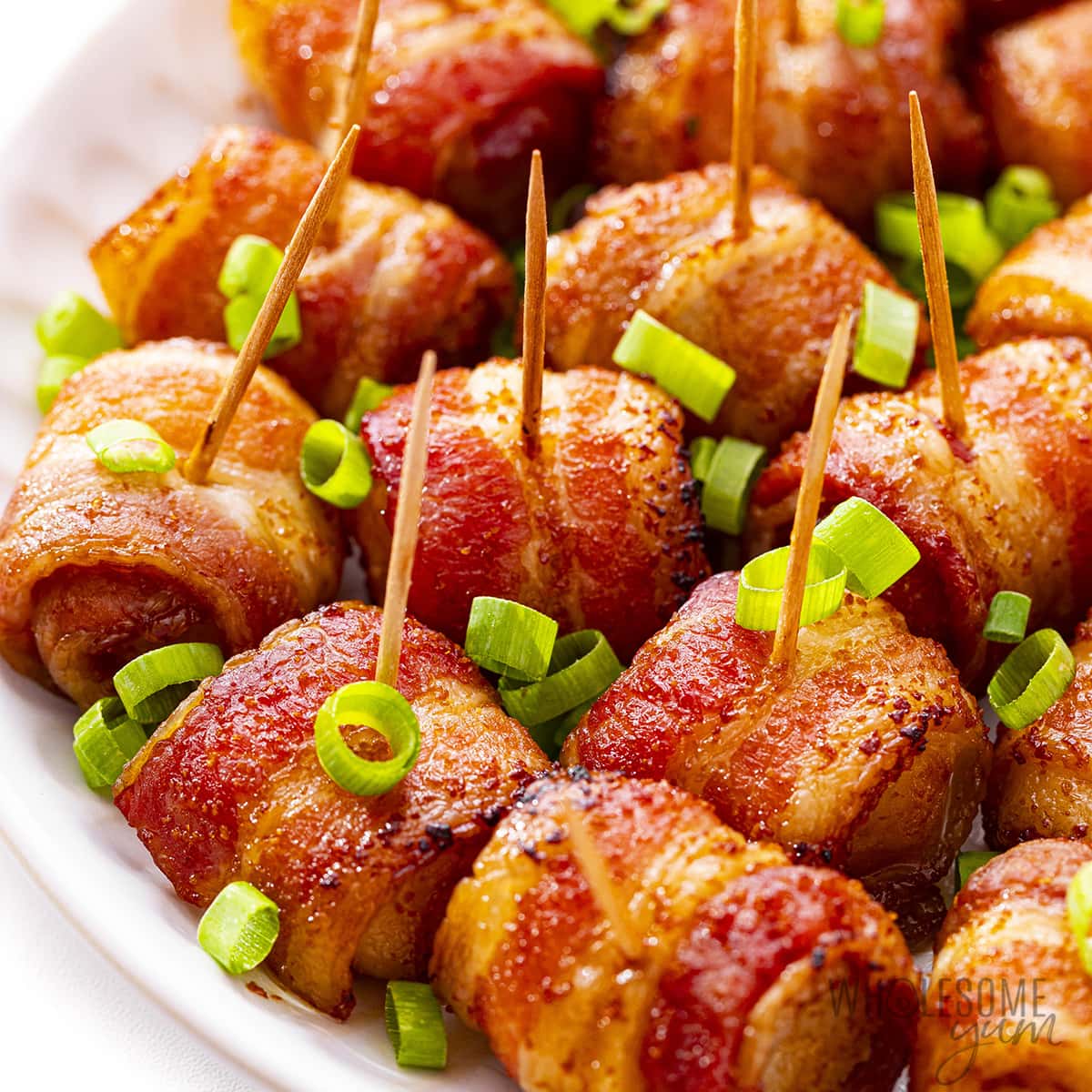 bacon wrapped water chestnuts air fryer