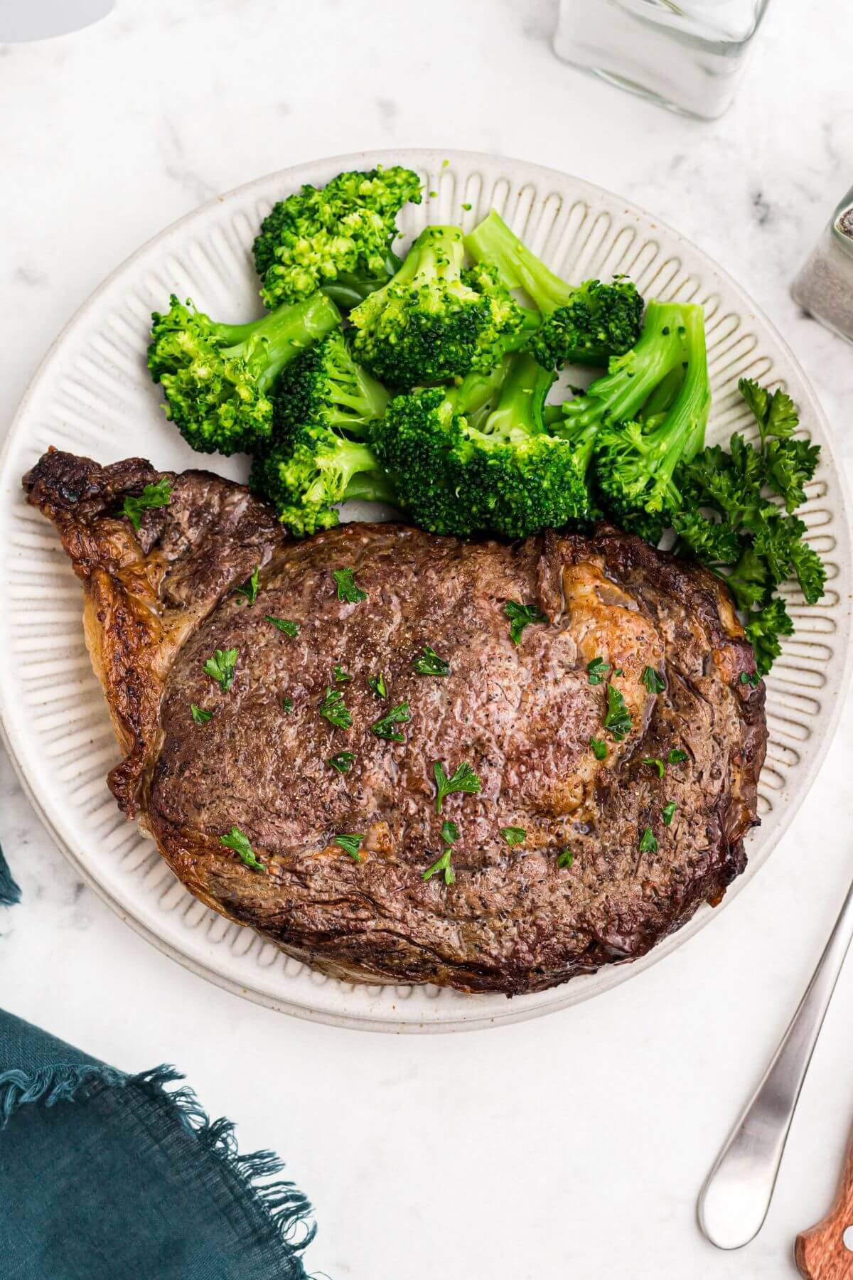 air fryer frozen ribeye