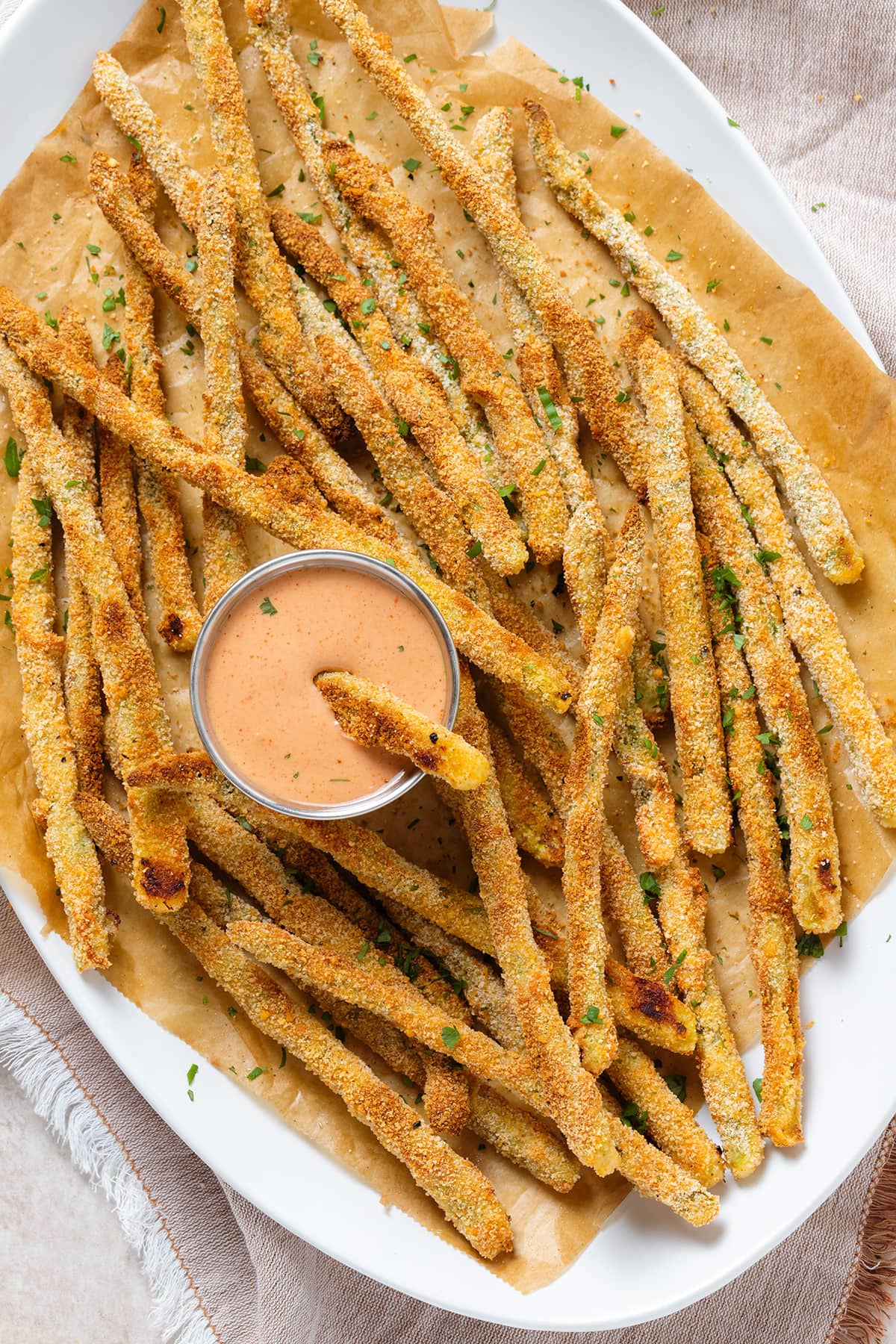 asparagus fries air fryer