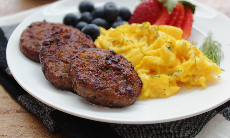 Frozen Sausage Patties In The Air Fryer