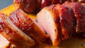 Bacon Wrapped Pork Filet In Air Fryer