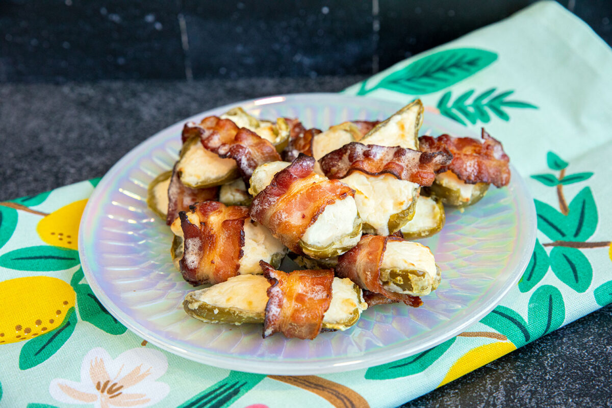 Bacon wrapped jalapenos in the air fryer